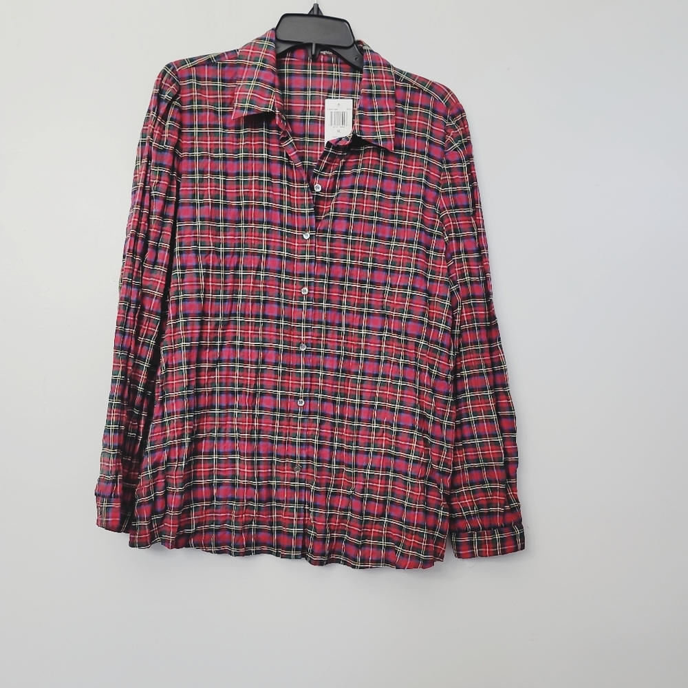 J.McLaughlin Jewel Neck Long Sleeve Blouse - Picture 3 of 11